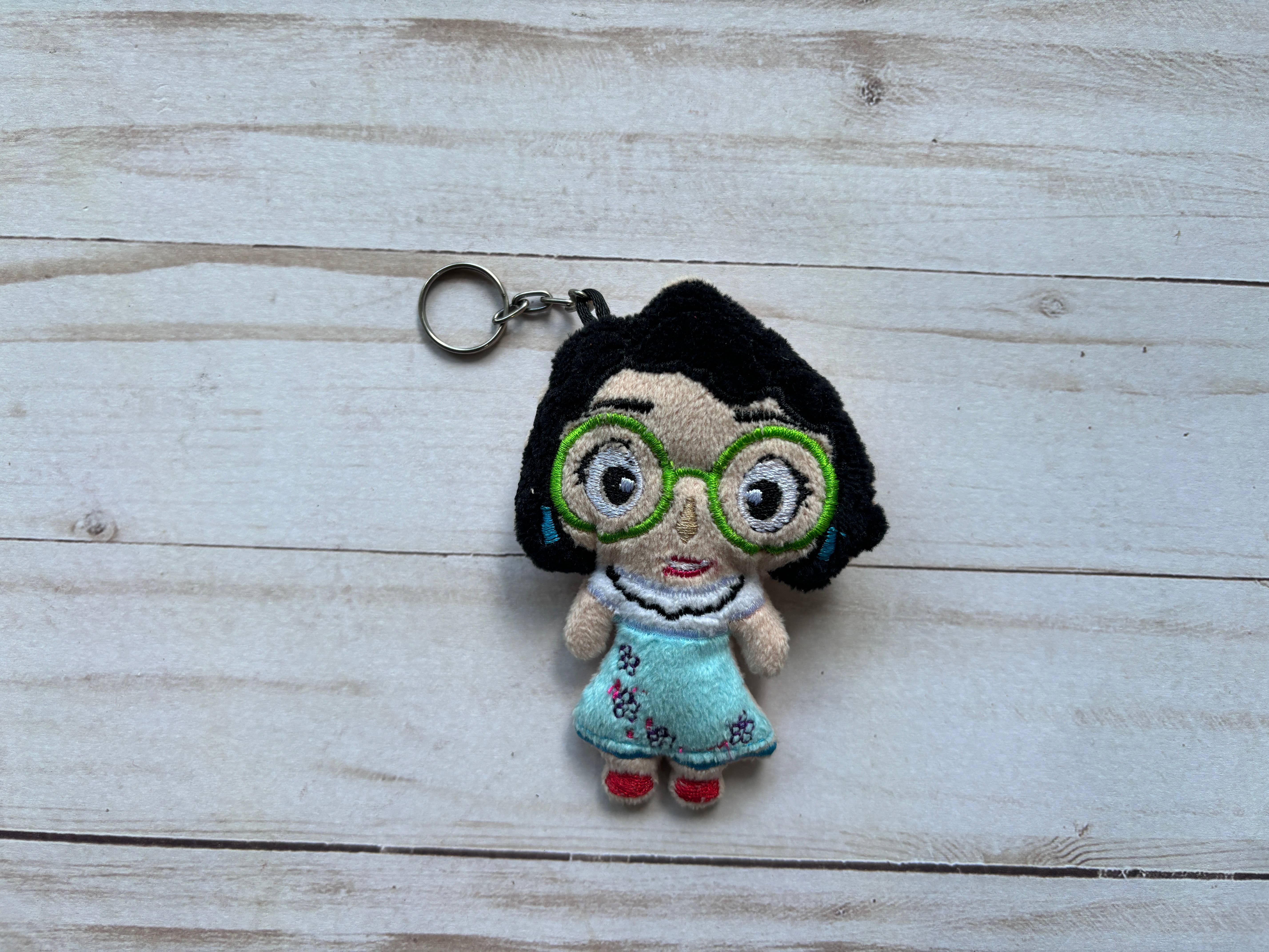 Viva Greetings – wholesale Keychain – Unisex – Embroidered Plush Keychain Mexican Icons16