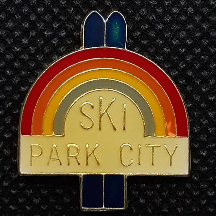 Pin - Vintage Park City Rainbow for wholesale by Fantastic Souvenirs, Gifts & Collectibles
