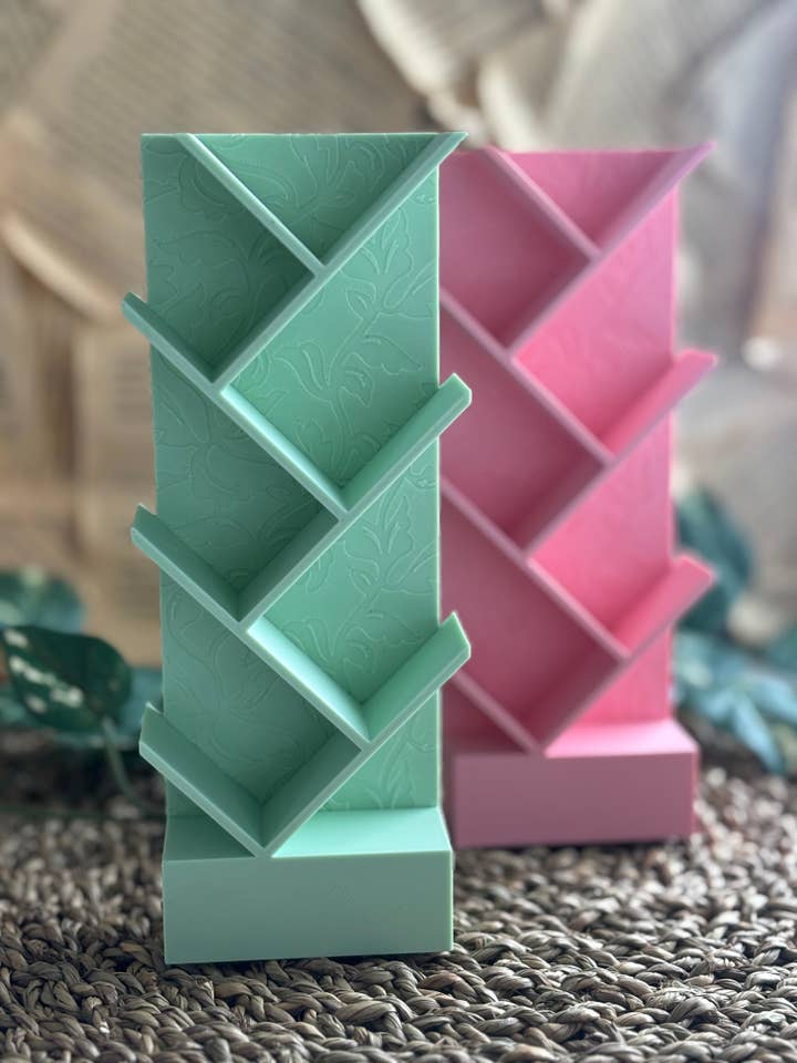 Floral Miniature Bookshelf for wholesale by Nordic Book Adventure