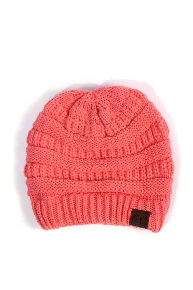 Oblige by G – Großhandel Beanie – Damen – Klassische Strickmütze mit C.C.-Etikett HAT-20A5