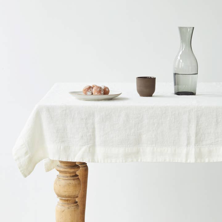 Off-white linneservett för wholesale av Linen Tales (We cover U.S. import duties)