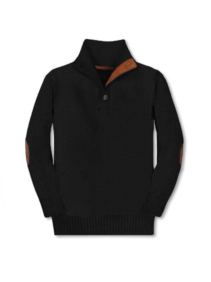 b-one inc - Wholesale Knit Sweater - Kids - Boy's Button Collar Sweater8