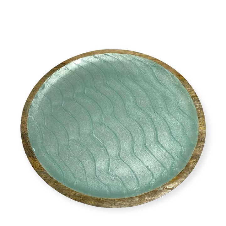Shimmer Enamelled Platter for wholesale by Nautical n Tropical