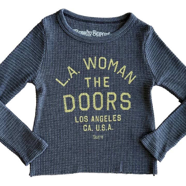 The Doors LA Woman Girlie Térmica para venta al por mayor de Rowdy Sprout