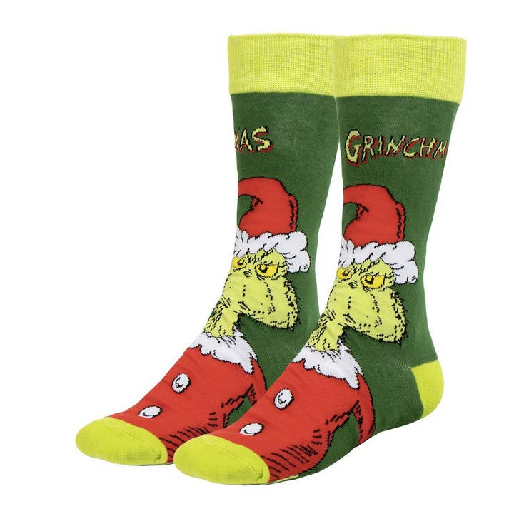 Mastoys, S.L. - Wholesale Socks - Unisex - THE GRINCH 3-PIECE SOCK PACK - 29000025131