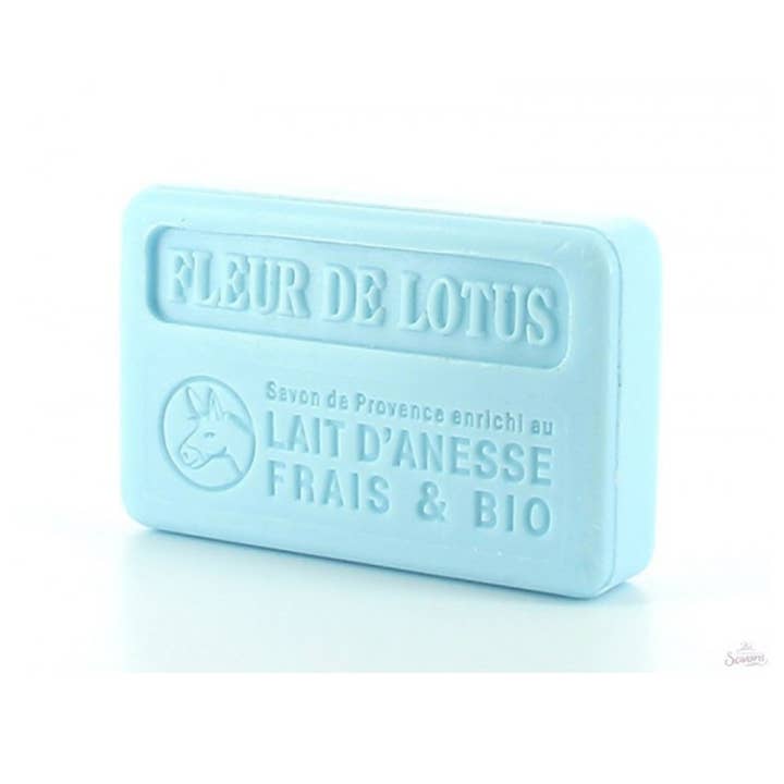 Au Savon de Marseille - Wholesale Bar Soap - Lotus - French soap with organic Donkey Milk 100g