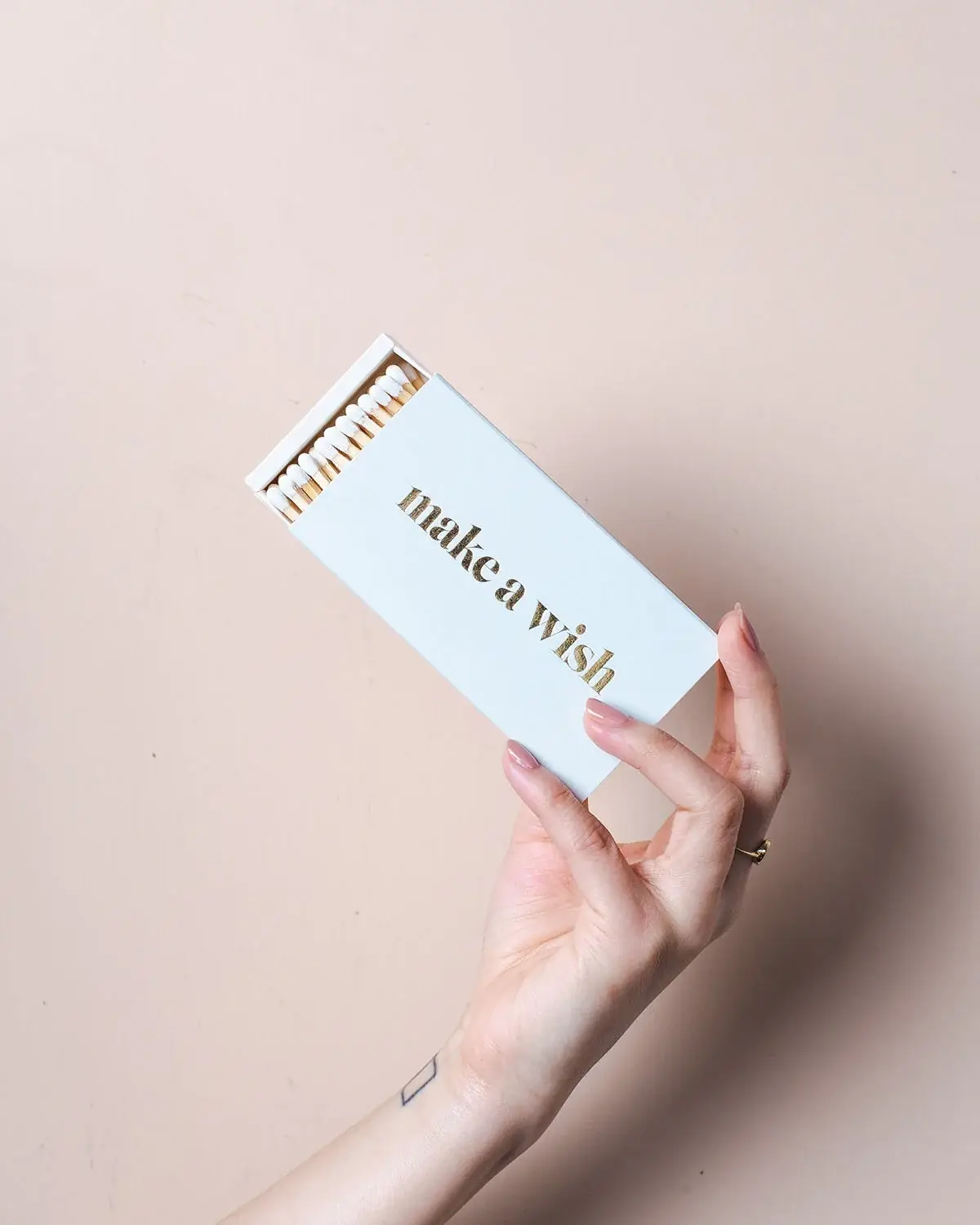 Brooklyn Candle Studio - Wholesale Matches - Statement Matches - Make a Wish/Sage2