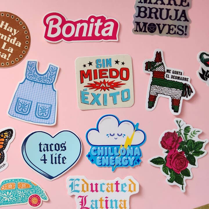 Erica Alfaro Designs - Wholesale Sticker - Sin Miedo Al Exito Vinyl Sticker2