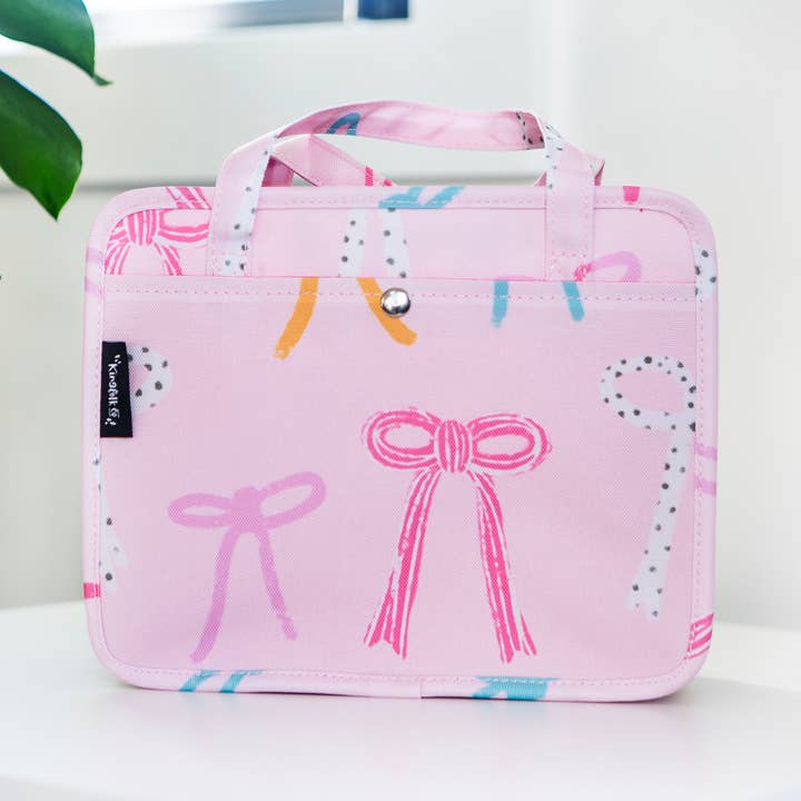 Beautiful Bows Bible Carrier Bag for wholesale by Kingfolk Co