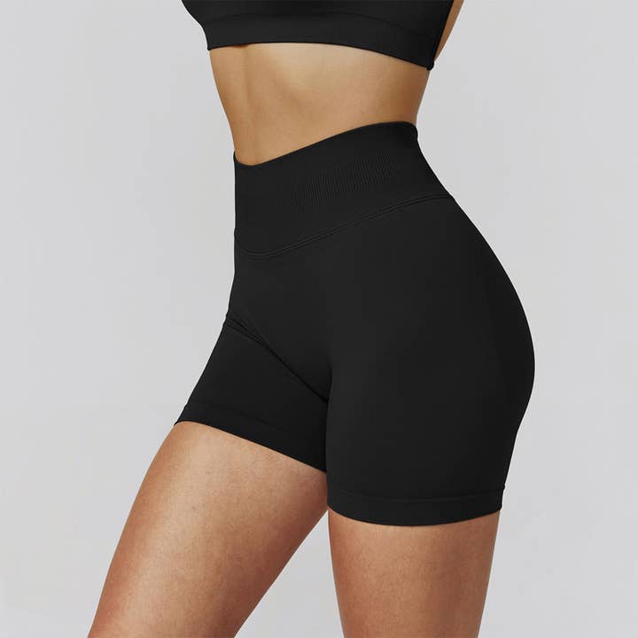 Crave by FW - Wholesale Athletic Shorts - Women's - High Waist Workout Short Tummy Biker Shorts14