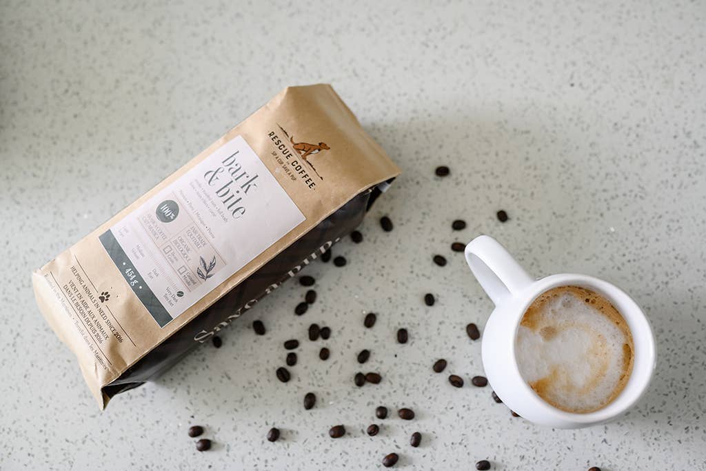 Rescue Coffee Co. – wholesale Kaffebönor – Bark & Bite | Mycket mörkrost | 454 g påse | Ekologiskt kaffe2