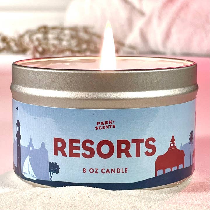 Resorts Candle for wholesale by park scents