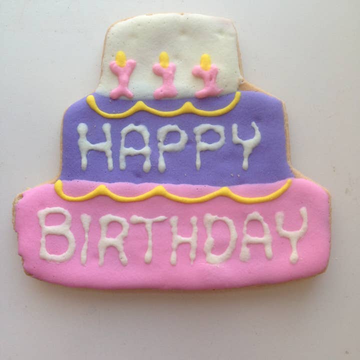 Pawsitively Homemade - Wholesale Pet Treats - Dog - Birthday Cake Gluten Free Dog Treats