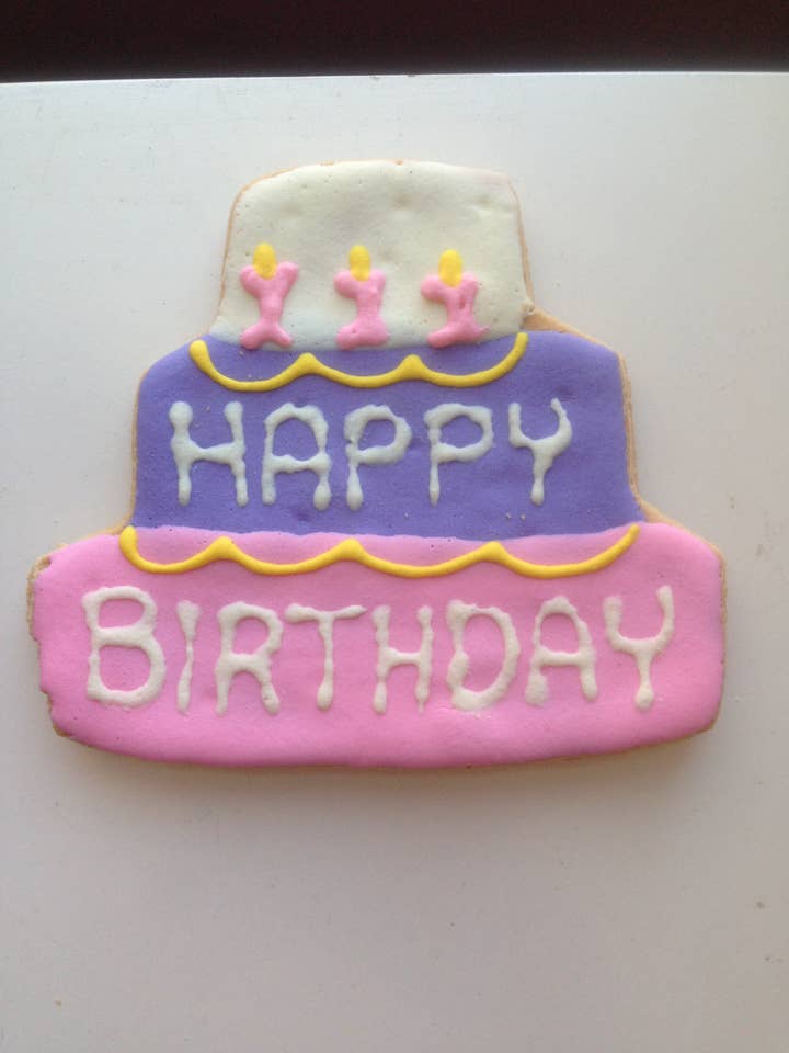 Pastel de cumpleaños para perros sin gluten para venta al por mayor de Pawsitively Homemade