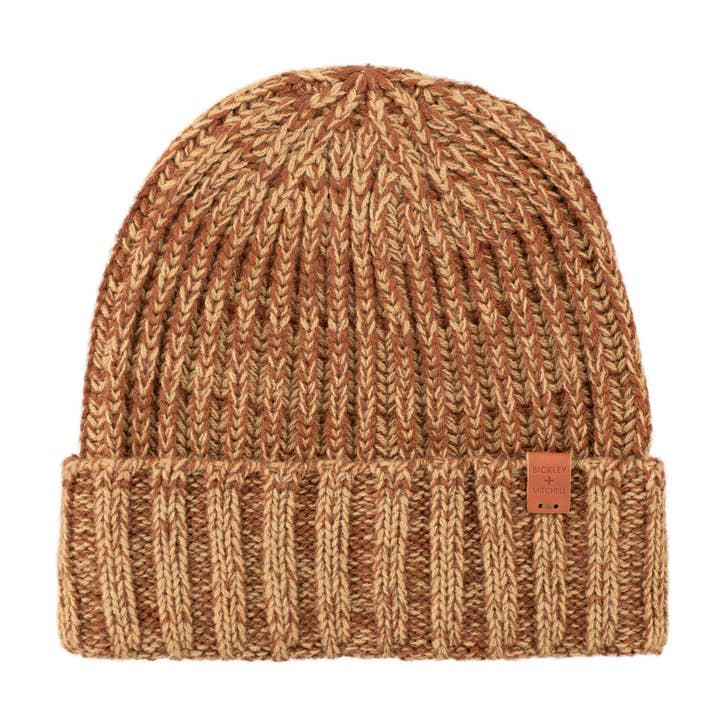 1003-01-10 GORRO MARRÓN TRENZADO para venta al por mayor de BICKLEY + MITCHELL AMSTERDAM