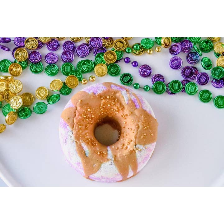 Lotus and the Wolf - Wholesale Bath Bomb/Fizz - Donut Bath Bomb - King Cake2