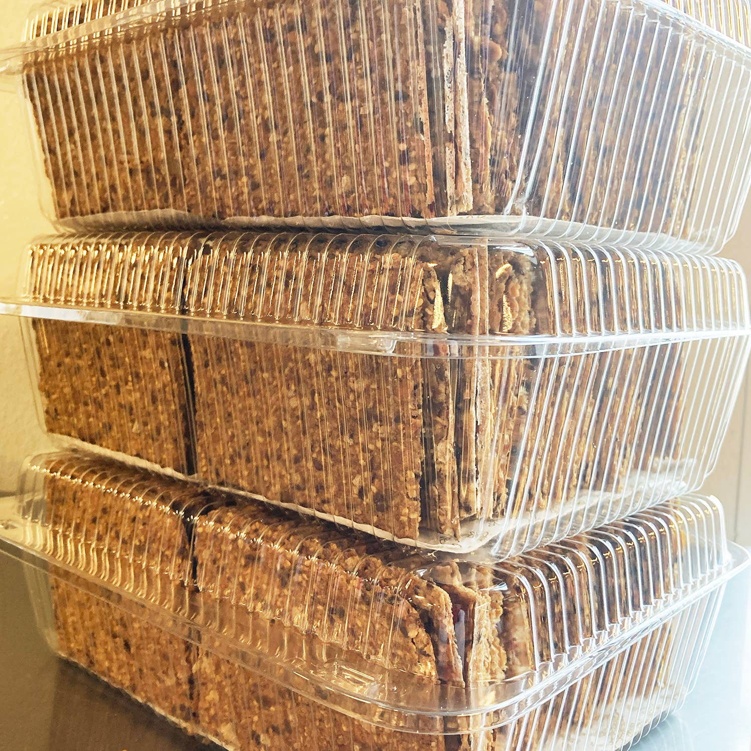 Norwegian Baked - Venta al por mayor Crackers - Knekkebrød/Crispbread a granel de 2.5 libras, hojuelas de sal marina orgánicas4