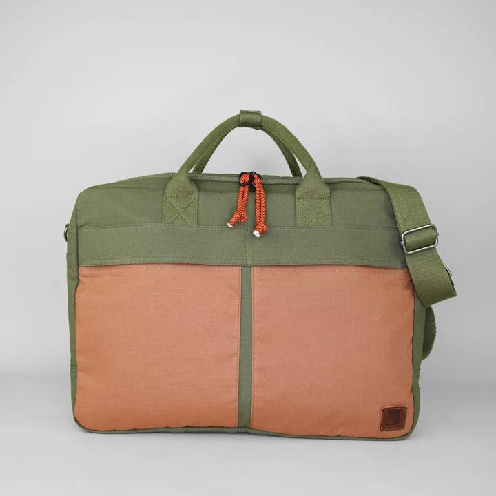 Mainlander Briefcase - Khaki for wholesale by Sophos
