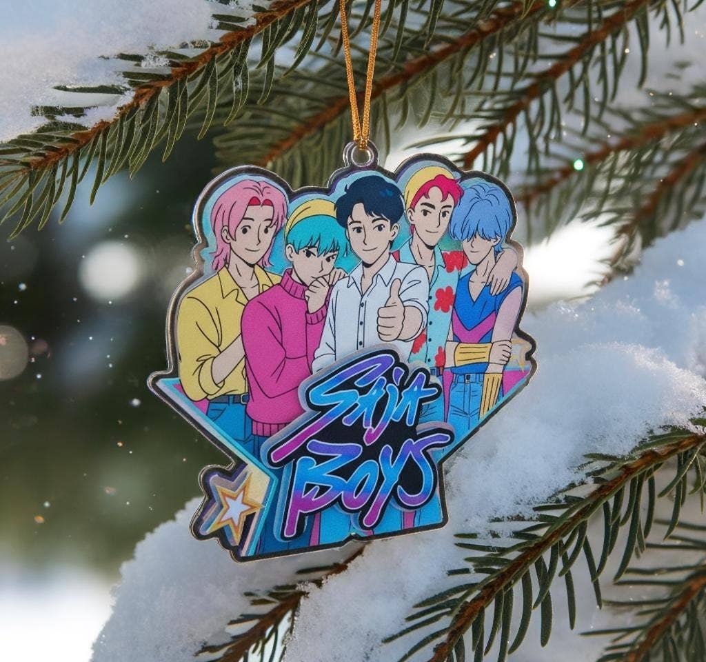 Embrova - Wholesale Ornament - Kpop Demon Saja Boy Acrylic Ornament, Kpop Acrylic Ornament2