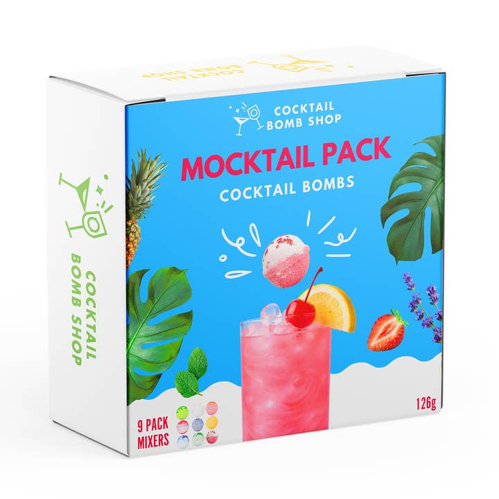 PACK DE MOCKTAILS pour la vente par Cocktail Bomb Shop
