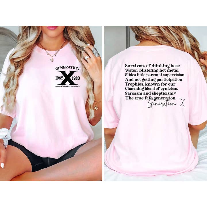 Generation X Shirt, Raised on Hose Water Shirt and other Purchase Wholesale hosentrager. Free Returns & Net 60 Terms on Faire trending on Faire.