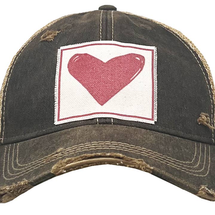 Herz Valentinstag Trucker Hut Baseballkappe für den Großhandel von Vintage Life
