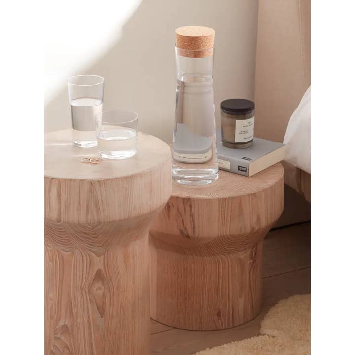 LSA International – wholesale Carafe – Gio Carafe & Cork Stopper 1.35L Clear