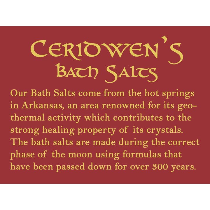 Ceridwen’s - Wholesale Bath Salts - Obatala Bath Salts - Orisha, Purity, Cleansing, Santeria1