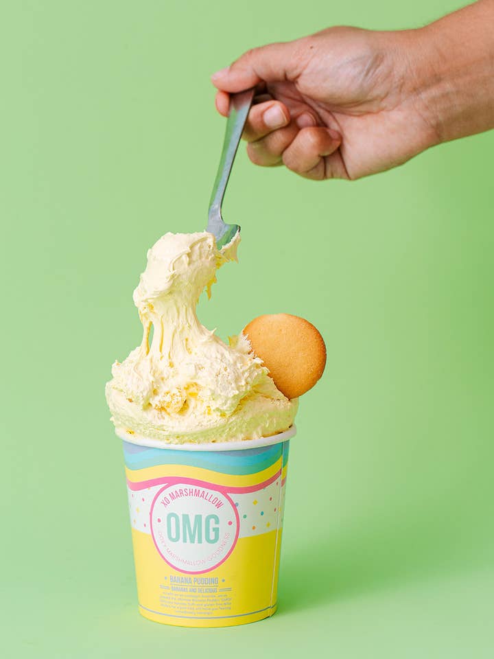 Banana Puddin' Ooey Marshmallow Goodness for wholesale by XO Marshmallow