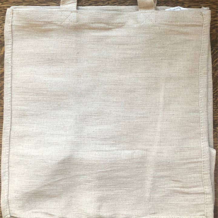 Blank Jute Fiber Reusable Bag for Customizable Designs for wholesale by Stardust Sustainables