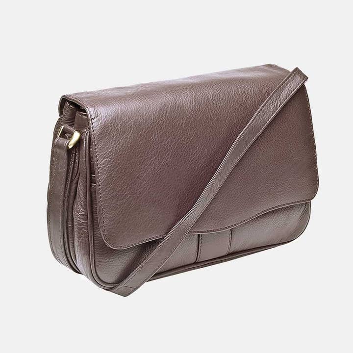PRIMEHIDE – wholesale Crossbody bag – Women's – Victoria Ladies Organiser Leather Bag - 871