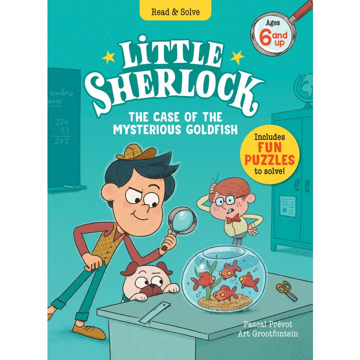 Peter Pauper Press - Wholesale Book - Kids - Little Sherlock: The Case of the Mysterious Goldfish