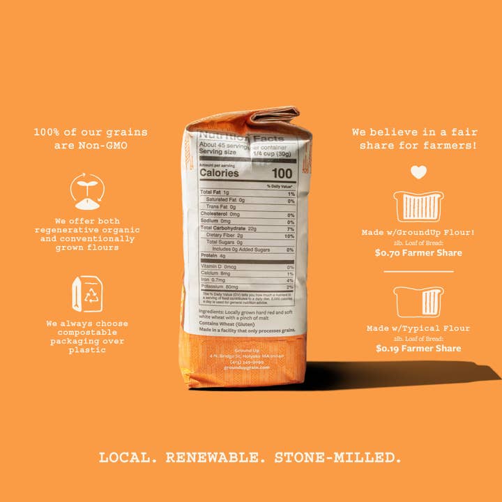 Ground Up - Wholesale Flour - Pizza Flour1