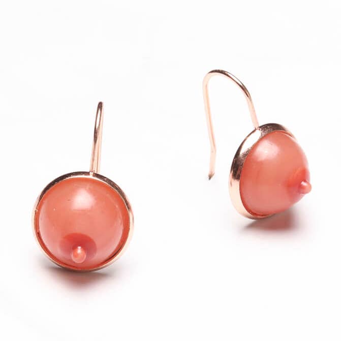 Brincos Boobies New Dangle por atacado de Sunset Yogurt