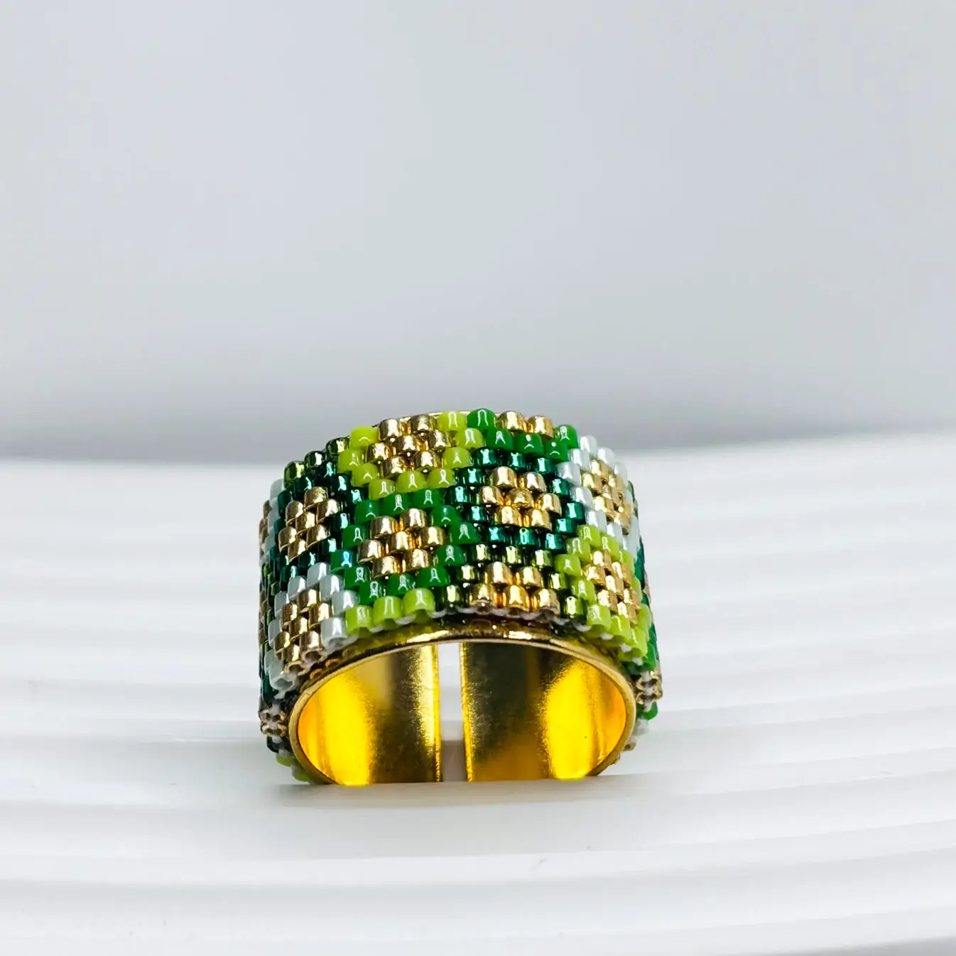 Bellalu Jewelry and Accessories - Wholesale Band/Stacked Ring - Micah Miyuki Adjustable Rings5