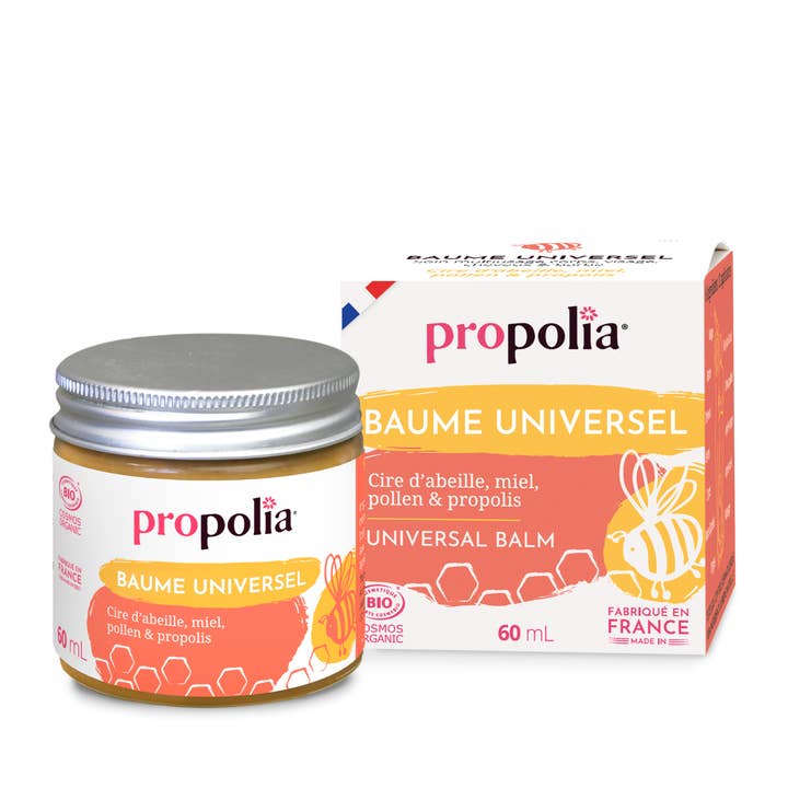 Baume Universel Bio - Soin multiusage corps, visage... pour la vente par Propolia®