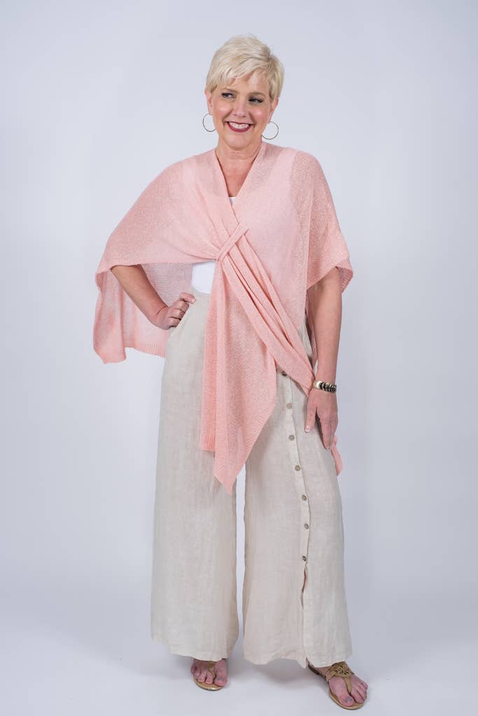 TINA Stephens Italy/Tees By Tina - Wholesale Wrap - Women's - Aliya Multi Way Cotton Wrap (W108)22