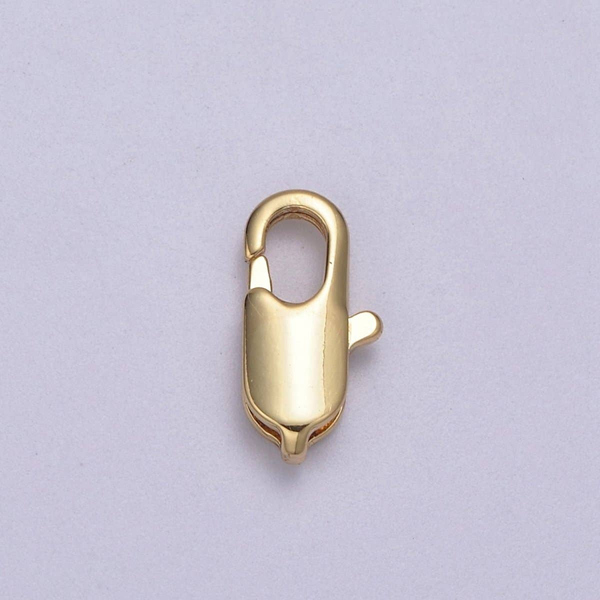 Aim Eternal – wholesale Clasp – 14K Gold Filled Rectangle Lobster Clasp Jewelry Making Supplies Chain Findings L-638~L-6412