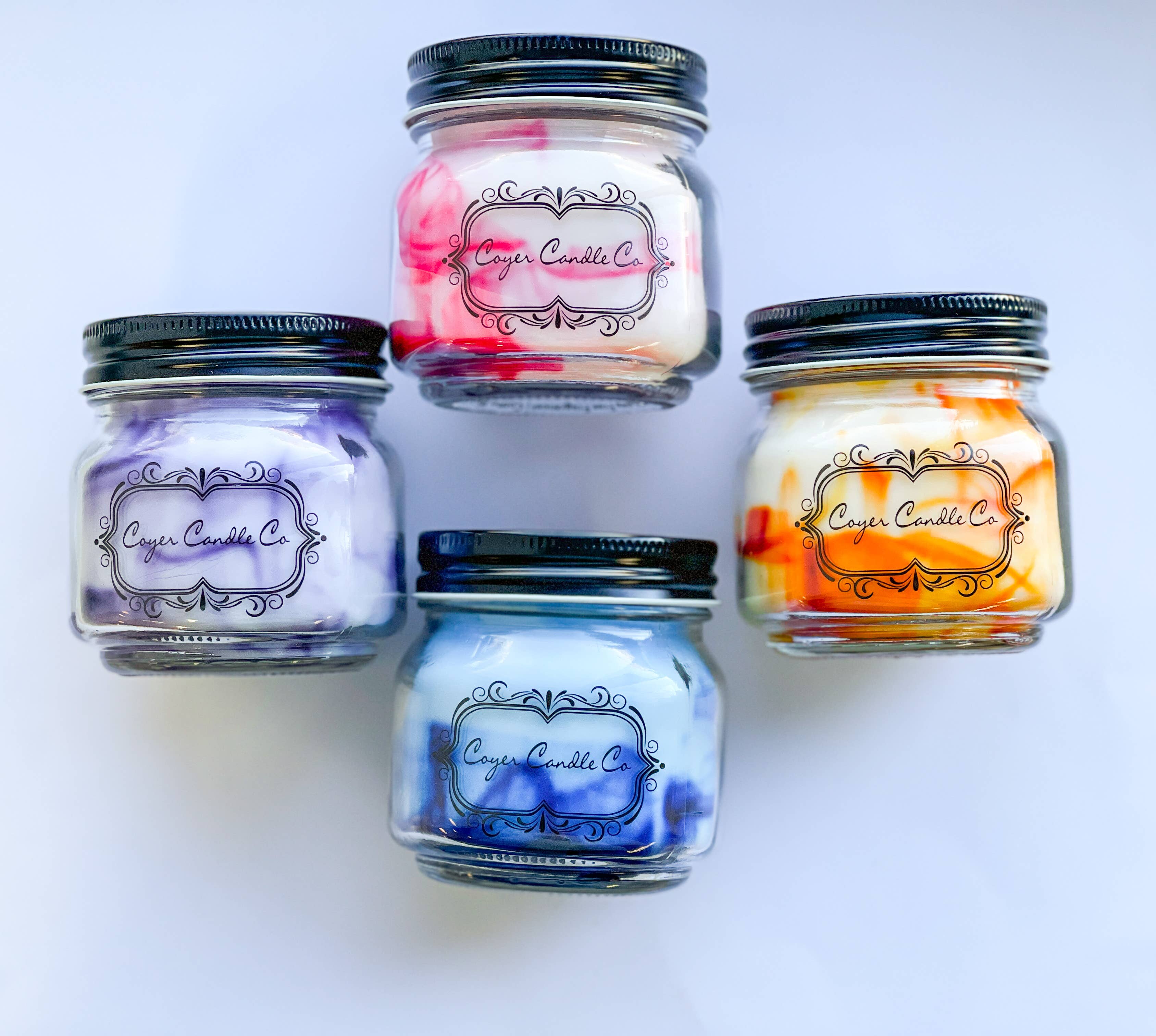 Coyer Candle Co. - Wholesale Jar/Filled Candle - 8 oz. Mason Jar Candles - Signature Collection6