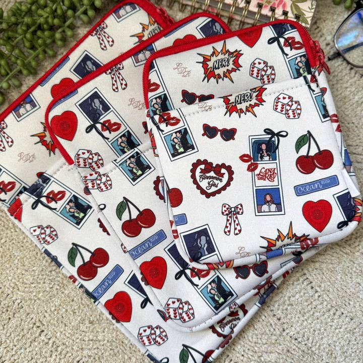 needlexstitchco - Wholesale Pouch - Women's - Lana Del Rey Zip Pouch - READY TO SHIP