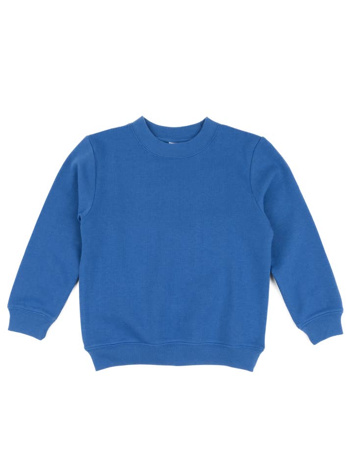 Leveret Pajamas – Sweatshirt - Crianças por atacado – Moletom Básico Infantil de Manga Longa para Volta às Aulas8