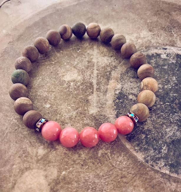 Peacock & Lime – Großhandel Perlenarmband – Harmonie/ Mala Stretch-Armband mit natürlichen Edelsteinen2