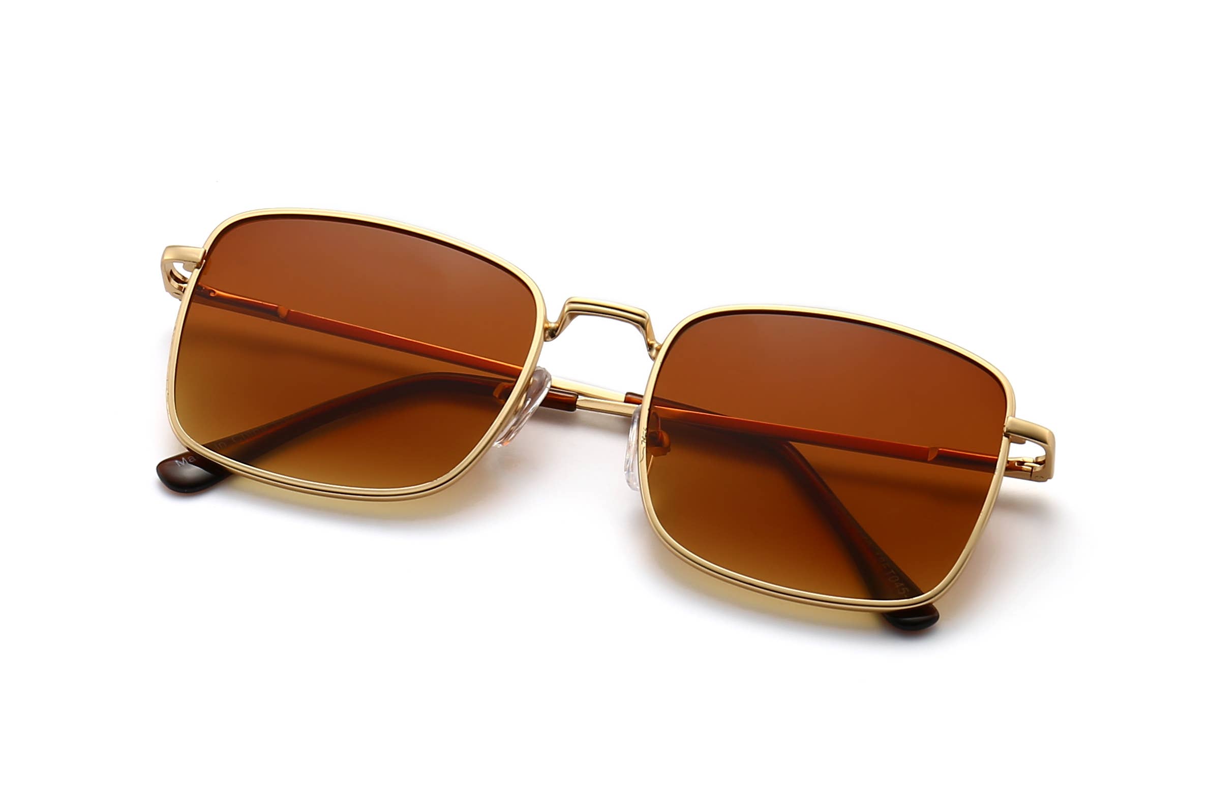 Trio Trading - Wholesale Sunglasses - Unisex - Retro Square Sunglasses Small Lens Unisex Assorted12 Pack6