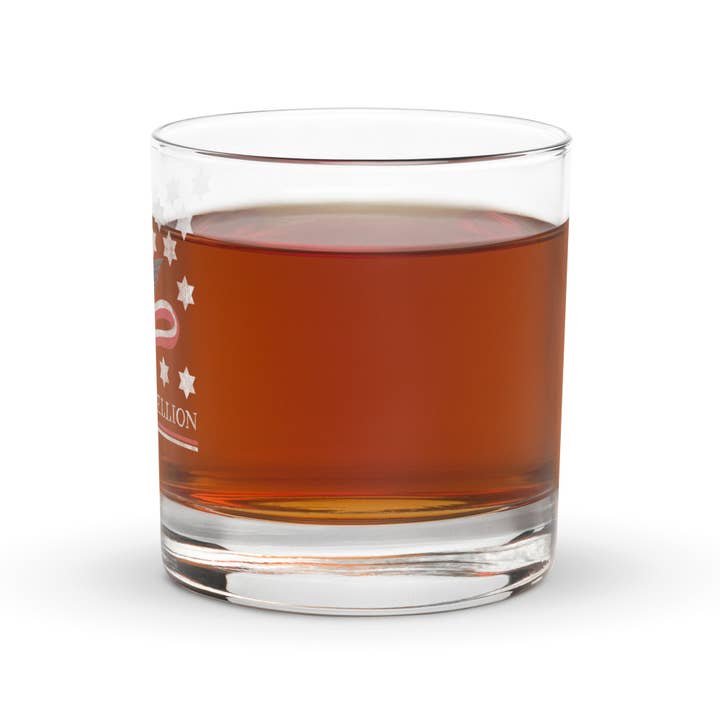 Yinzylvania - Wholesale Cocktail/Liquor Glass - Whiskey Rebellion - 1794 - Rocks Glass, 10.5 oz2