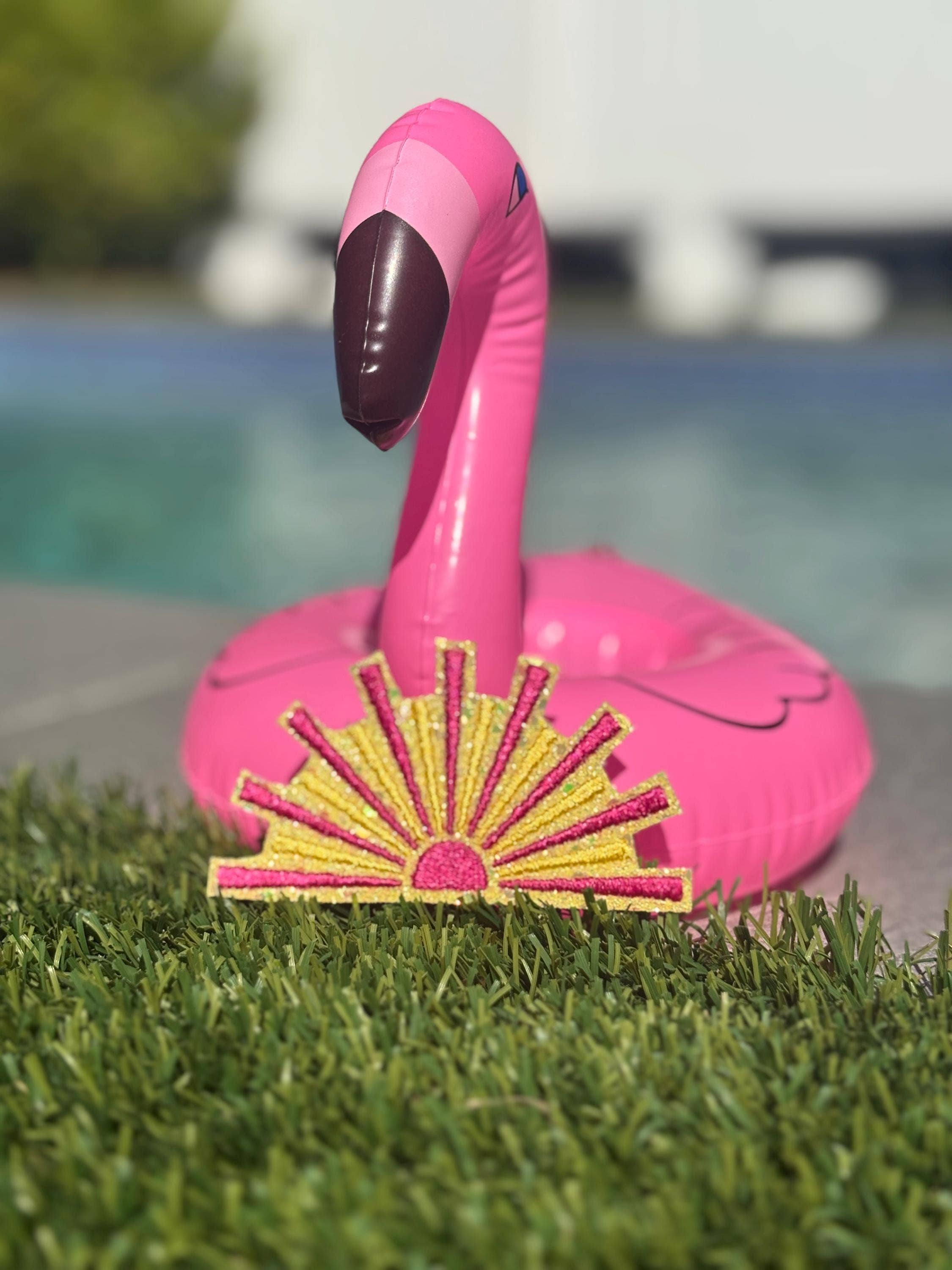 Eric Hill Designs, LLC – Emblema por atacado – Remendo Brilhante de Sol na Moda