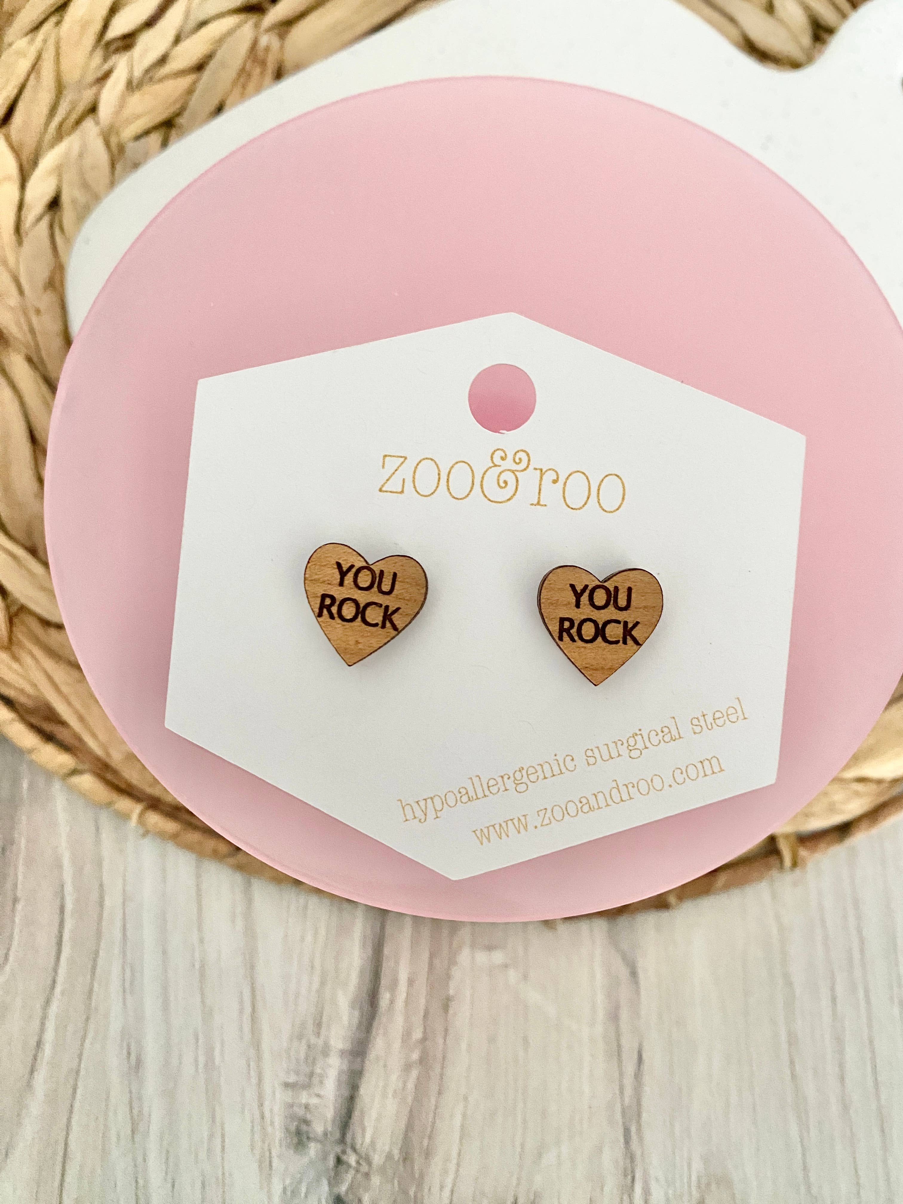 zoo&roo - Wholesale Jewelry Set - Set of 36 Conversation Heart Studs | Valentines Day earrings21