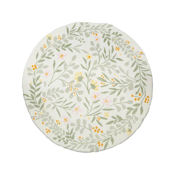 Kate & Milo - Wholesale Play Mat - Kids & Baby - Floral Reversible Plush Play Mat2