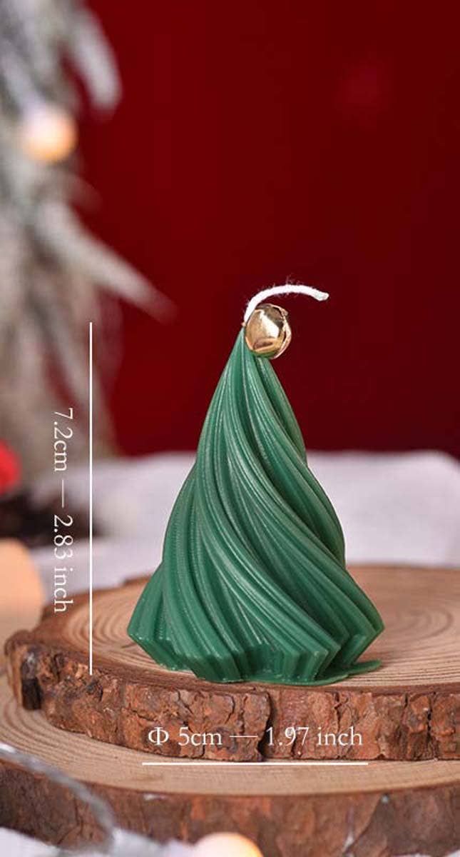 Candles Meta - Wholesale Novelty candle - Mini Rotating Christmas Tree Home Decoration Candles5