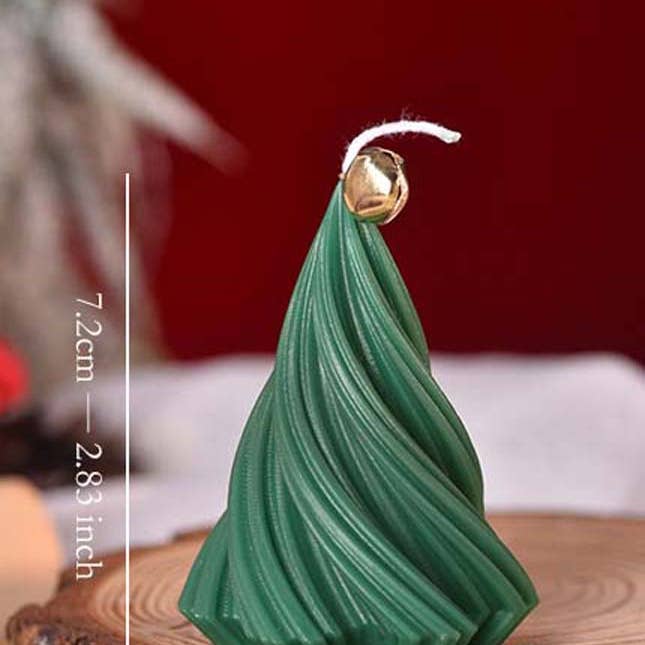 Candles Meta - Wholesale Novelty Candle - Mini Rotating Christmas Tree Home Decoration Candles5