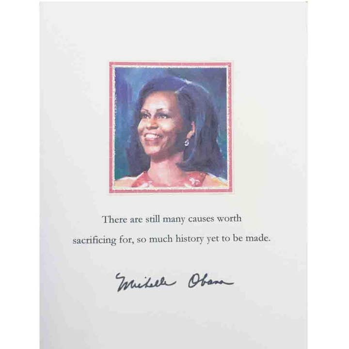 Michelle Obama Card for wholesale by Lumia Designs